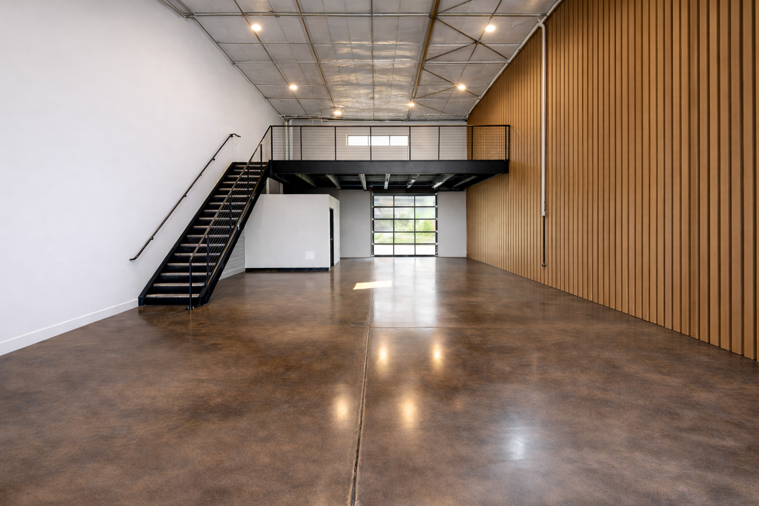 Wood Slat Paneling - White Theme - Mocha Polish